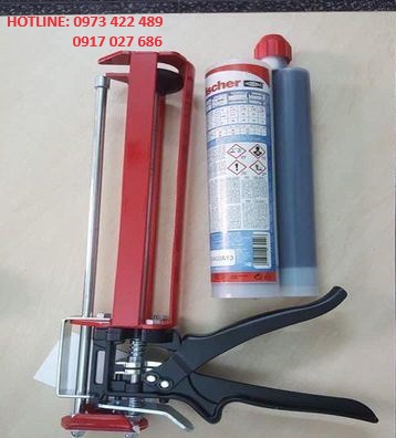 Súng bơm keo Fischer, keo Atlas AX-390, và Fastfix X7 - Ảnh 4